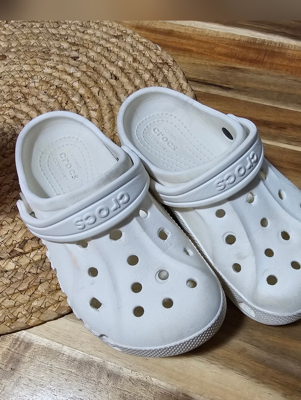 Crocs Kids Classic Clog - White